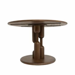 Made in Meubles Table À Manger<Table à manger ronde en bois de manguier Zola