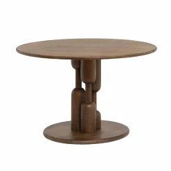 Made in Meubles Table À Manger<Table à manger ronde en bois de manguier Zola