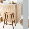 Made in Meubles Tabouret De Bar<Tabouret de bar en manguier Suzanna
