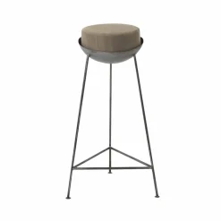 Made in Meubles Tabouret De Bar<Tabouret de bar en métal 1 place Grey