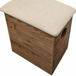 Made in Meubles Tabouret<Tabouret en bois recyclé Blaise