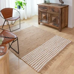 Made in Meubles Décoration<Tapis en jute et coton Lali