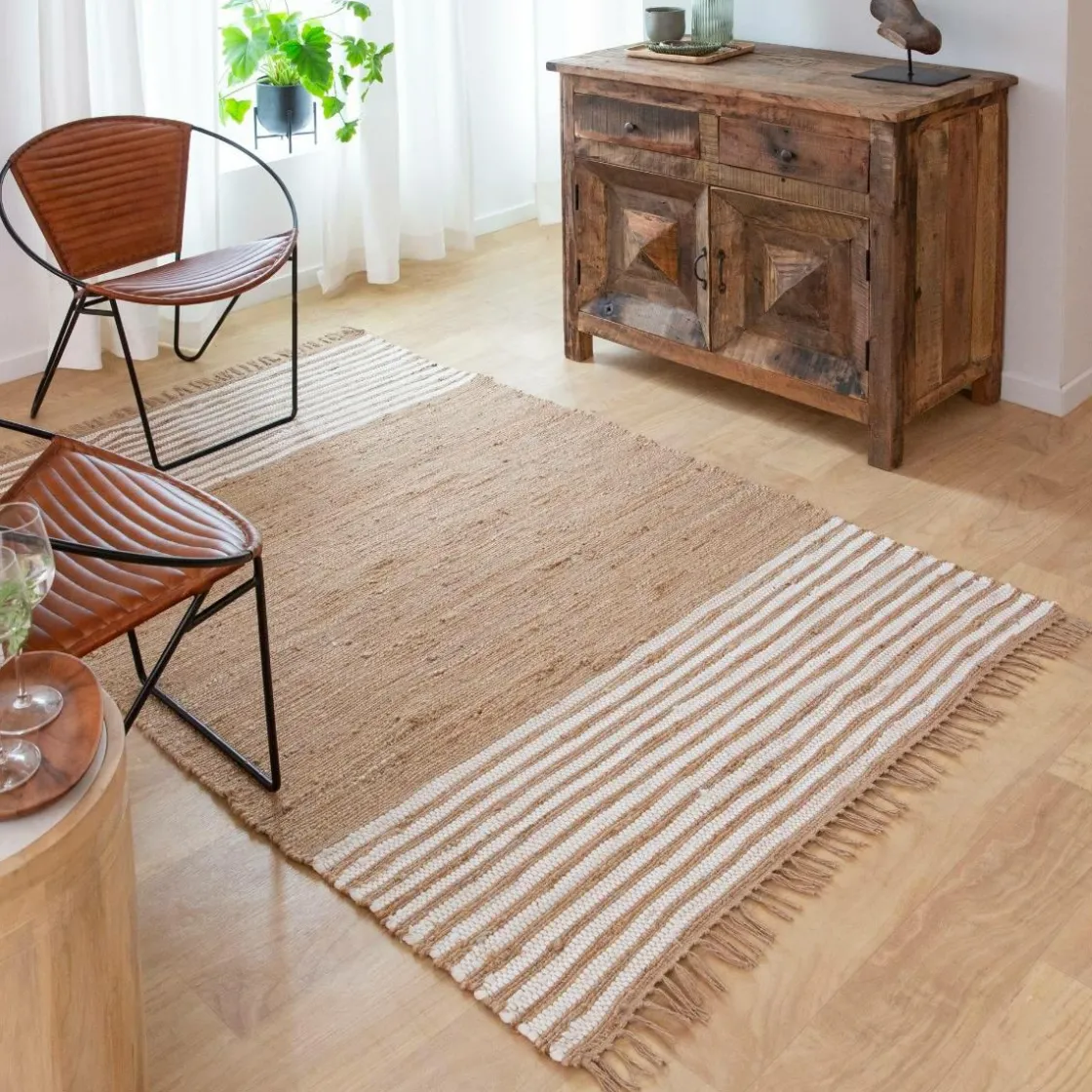 Made in Meubles Décoration<Tapis en jute et coton Lali