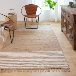 Made in Meubles Décoration<Tapis en jute et coton Lali