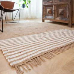Made in Meubles Décoration<Tapis en jute et coton Lali