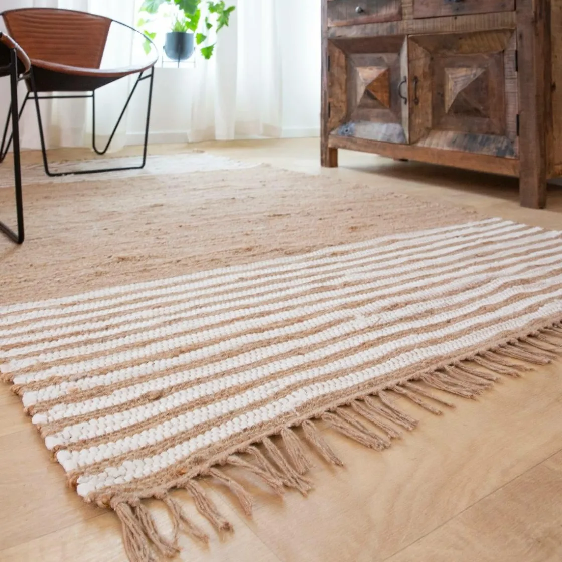 Made in Meubles Décoration<Tapis en jute et coton Lali