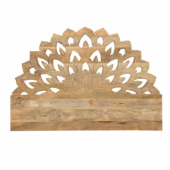 Made in Meubles Tête De Lit<Tête de lit lotus en bois de manguier sculpté 160 cm Valentina
