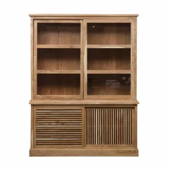 Made in Meubles Vaisselier<Vaisselier en bois d'acacia Salta