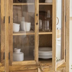 Made in Meubles Vaisselier<Vaisselier en bois de manguier Lisandro