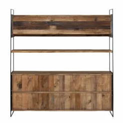 Made in Meubles Vaisselier<Vaisselier en bois recyclé 190cm Blaise