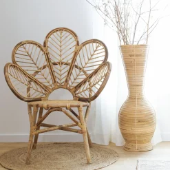 Made in Meubles Décoration<Vase haut à  rayures