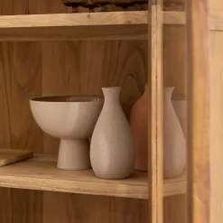 Made in Meubles Vitrine<Vitrine en bois d'acacia Néven