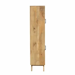 Made in Meubles Vitrine<Vitrine en bois de manguier Thalia