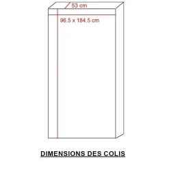 Made in Meubles Vitrine<Vitrine en bois de manguier et métal Ambroisa