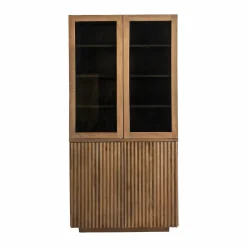 Made in Meubles Vitrine<Vitrine en bois de manguier Betty