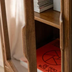 Made in Meubles Vitrine|Meuble De Rangement<Vitrine en bois de manguier Remick