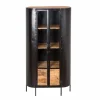Made in Meubles Bibliothèque|Vitrine<Vitrine en métal et bois de manguier Achille