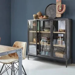 Made in Meubles Vitrine<Vitrine en métal Locker