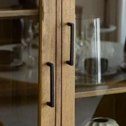 Made in Meubles Vitrine<Vitrine Haute en bois de de manguier Joy